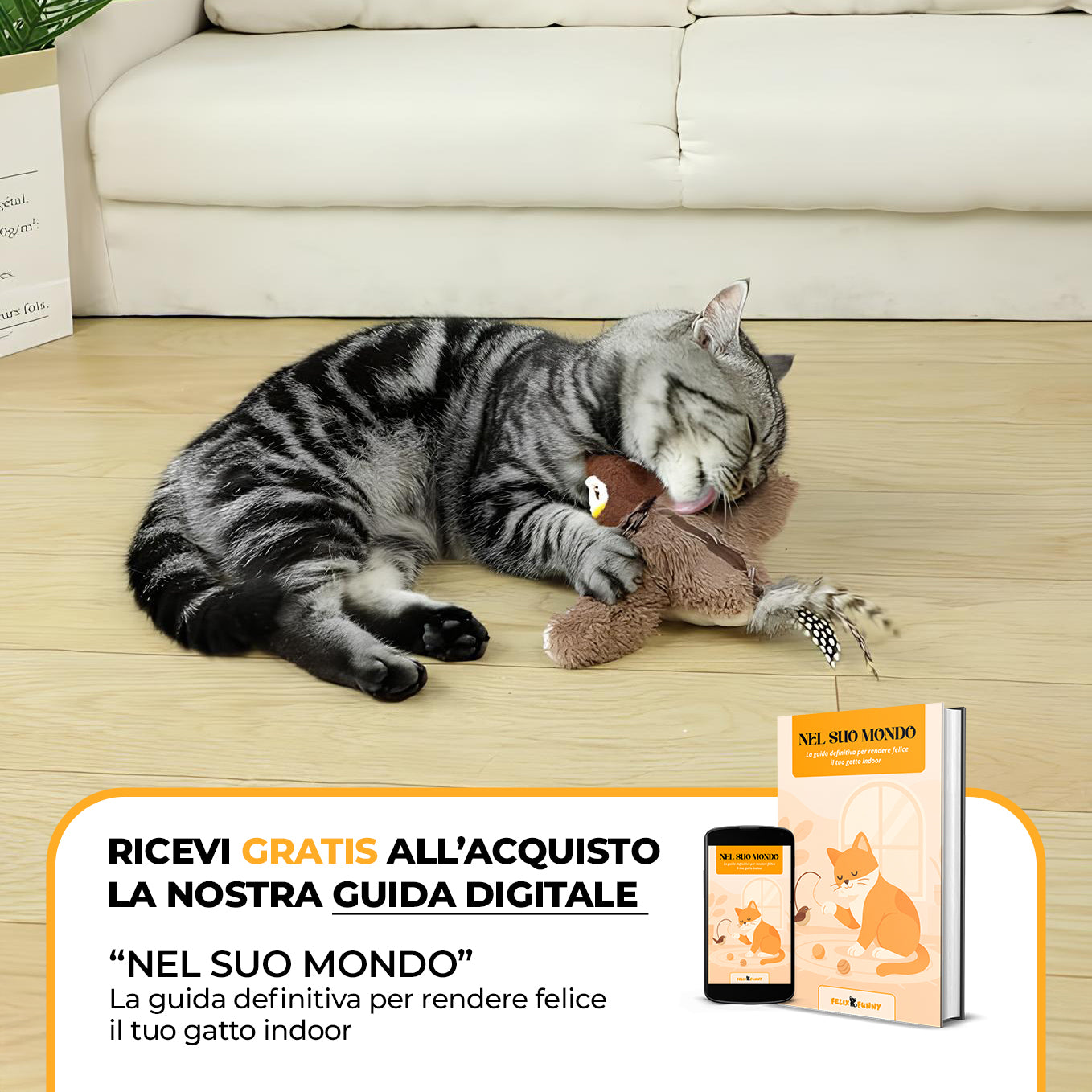 Felix Fly 2.0™ Uccellino interattivo per gatti